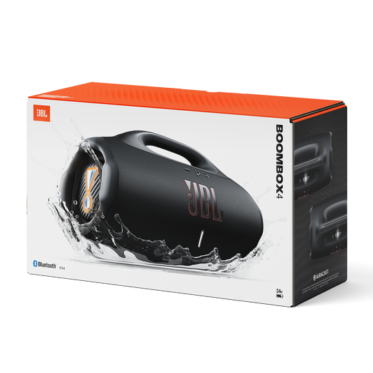 JBL Boombox 4 - Black - Most powerful JBL portable waterproof speaker with massive JBL Pro Sound - Detailshot 3 image number null