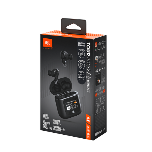 【極美品】JBL TOUR PRO 2 ワイヤレスイヤホン Fone De Ouvido Sem Fio Tour Pro 2 Preto Jbl | Parcelamento sem juros