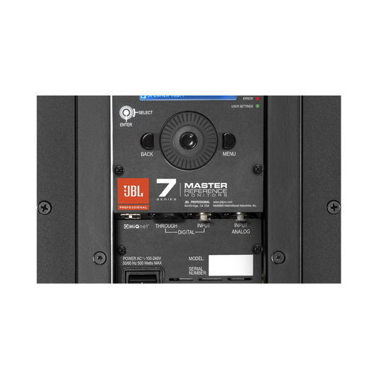 JBL 705P - Black - 5" Bi-Amplified Master Reference Monitor - Detailshot 2 image number null