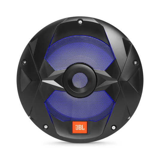 Club Marine MS10LB - Black Matte - Club Marine MS10LB&mdash;10" (250mm) marine audio multi-element subwoofer with RGB lighting &ndash; Black - Detailshot 4 image number null