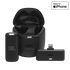 JBL Quantum Stream Wireless Lightning - Black - Wearable wireless streaming microphone for Lightning connection - Hero