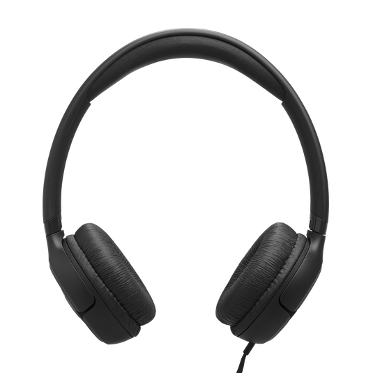 JBL Tune 530C - Black - Wired on-ear headphones - Top image number null