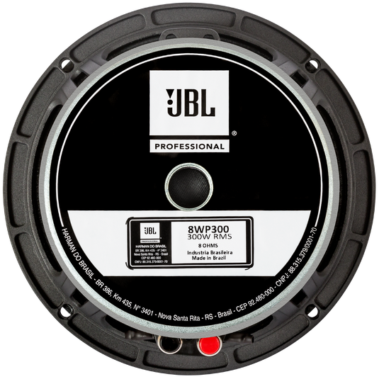 JBL Woofer 8 WP 300 - Black - Back image number null