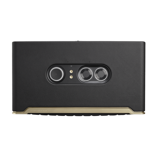JBL Authentics 500 - Black - Hi-fidelity smart home speaker with Wi-Fi, Bluetooth and Voice Assistants with retro design. - Top image number null