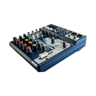 Notepad-8FX | Mixer analógico de tamanho compacto com USB I/O e