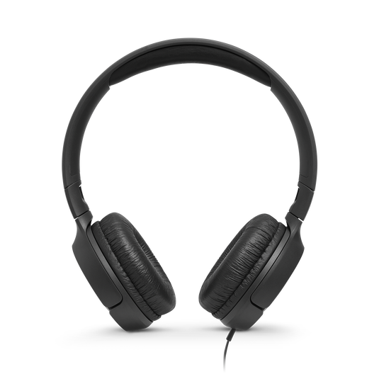 JBL Tune 500 - Black - Wired on-ear headphones - Front image number null