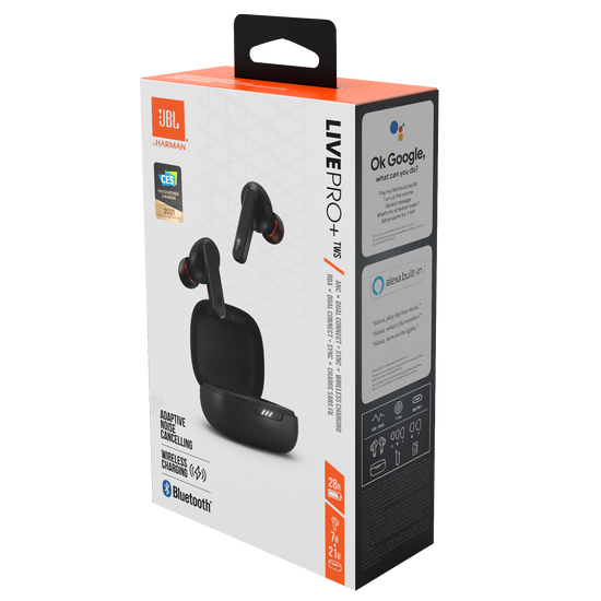JBL Live Pro+ TWS | Fones de ouvido intra-auriculares sem fios com
