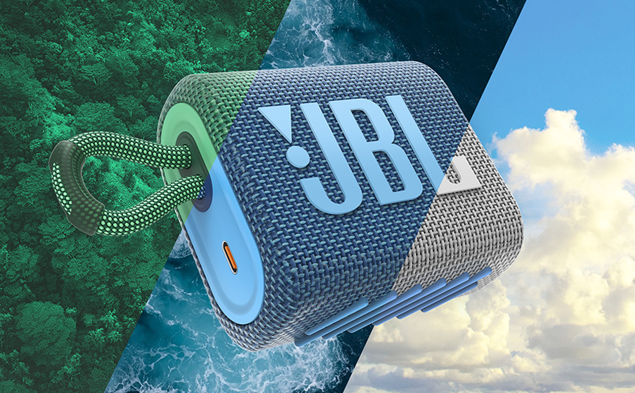 JBL Go 3 Eco Materiais e embalagens reciclados que s&atilde;o ecologicamente corretos - Image