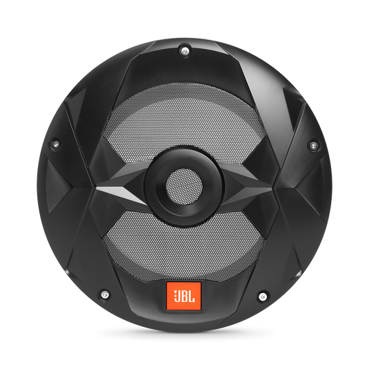 Club Marine MS10LB - Black Matte - Club Marine MS10LB&mdash;10" (250mm) marine audio multi-element subwoofer with RGB lighting &ndash; Black - Front image number null
