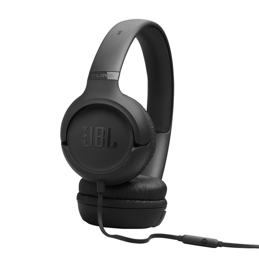 JBL Tune 530 Wired - Black - Wired on-ear headphones - Right image number null