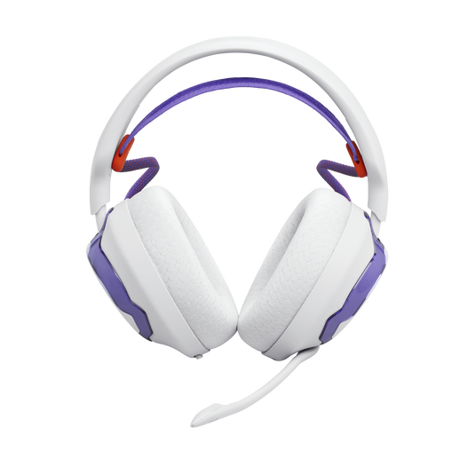JBL Quantum 650 - White - Wireless multiplatform gaming headset - Left image number null