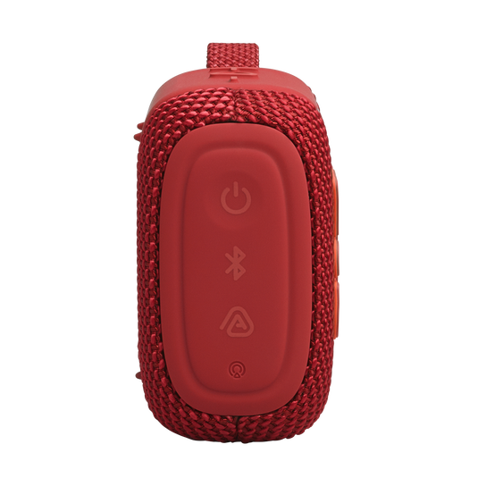 JBL Go 5 - Red - Ultra-portable waterproof and drop-proof speaker with JBL legendary sound and ambient edge lighting - Right image number null