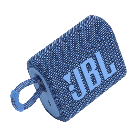 JBL Go 3 Eco - Blue - Ultra-portable Waterproof Speaker - Right image number null