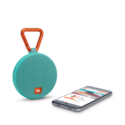 JBL Clip 2 - Teal - Portable Bluetooth speaker - Detailshot 1 image number null