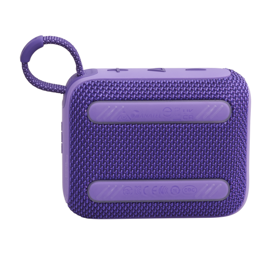 JBL Go 4 - Purple - Ultra-Portable Bluetooth Speaker - Back image number null