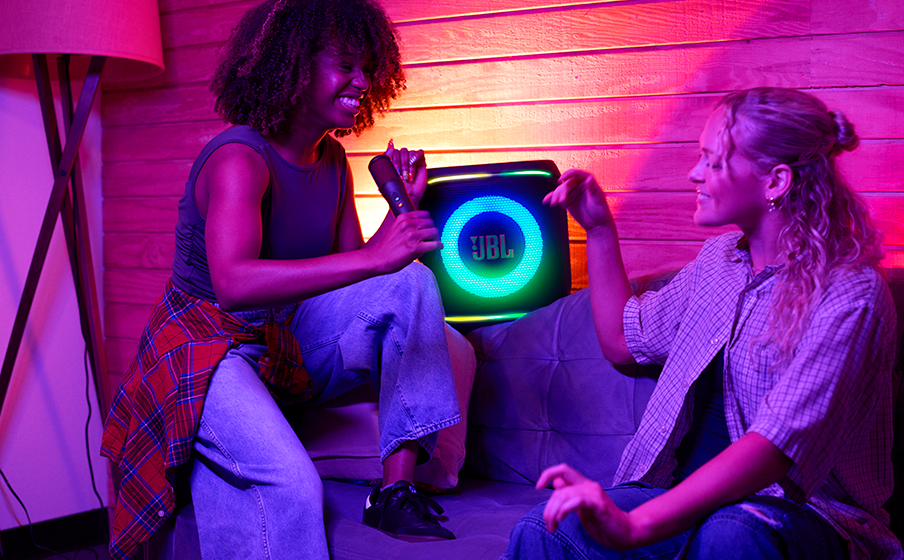 JBL PartyBox Encore 2 Plus Karaok&ecirc; instant&acirc;neo com remo&ccedil;&atilde;o vocal EasySing AI de qualquer m&uacute;sica - Image