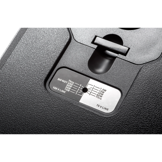 JBL Control 28-1 - Black - High Output Indoor/Outdoor Background/Foreground Speaker - Detailshot 1 image number null