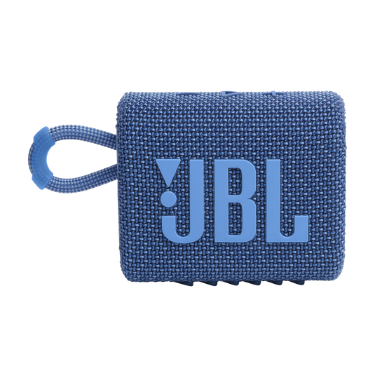 JBL Go 3 Eco - Blue - Ultra-portable Waterproof Speaker - Front image number null