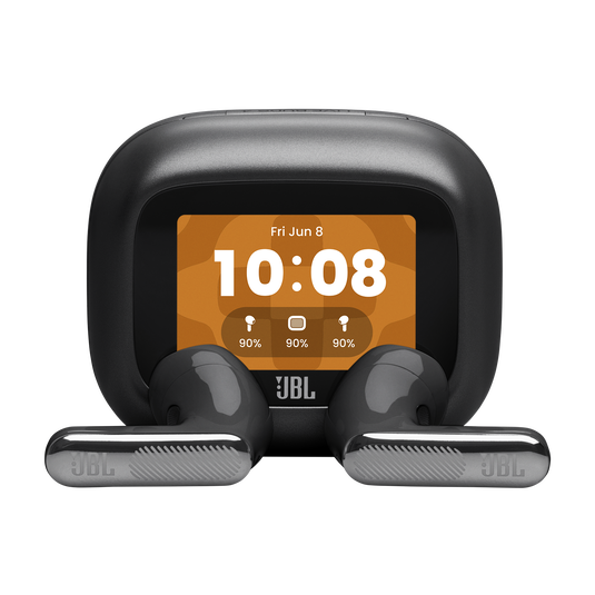 JBL Live Flex 4 - Black - True wireless Noise Cancelling earbuds - Hero image number null