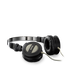 K404 - Black - Folding mini stereo headphones with superior sound quality and portability - Hero