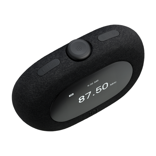 JBL Horizon 3 with FM - Black - Bluetooth&reg; clock radio speaker with FM - Detailshot 1 image number null