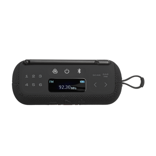 JBL Tuner 3 - Black - Portable DAB/DAB+/FM radio with Bluetooth - Top image number null