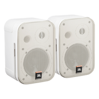 JBL Control 1 Pro - White - Two-Way Professional Compact Loudspeaker System - Hero