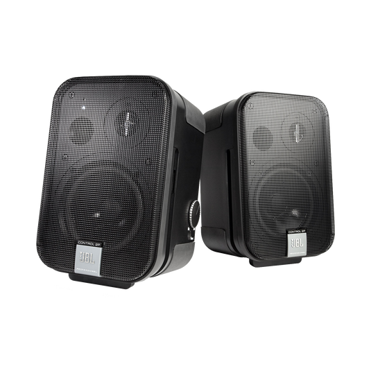 JBL Control 2P (Stereo Pair) - Black - Compact Powered Reference Monitor System - Hero image number null