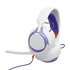 JBL Quantum 250 - White - Wired multiplatform gaming headset - Hero