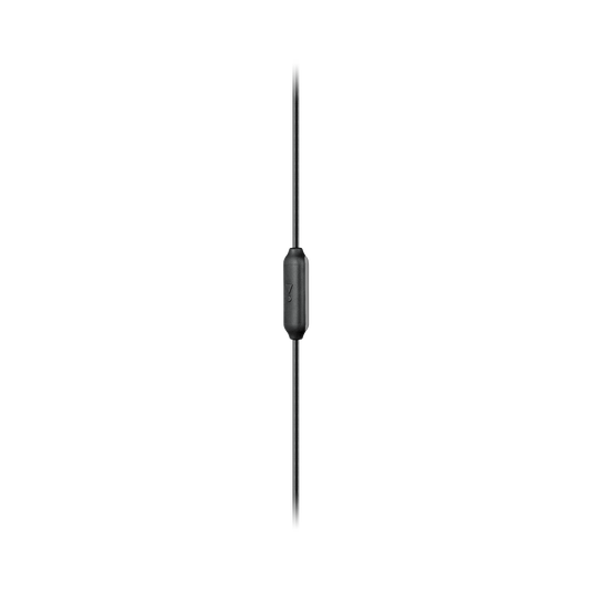 JBL Endurance RUN - Black - Sweatproof Wired Sport In-Ear Headphones - Detailshot 2 image number null