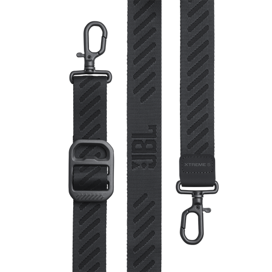 JBL Xtreme 5 - Black - Portable waterproof speaker with massive legendary JBL sound, ambient edge lighting, and a convenient shoulder strap - Detailshot 3 image number null