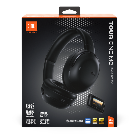 JBL Tour One M3 Smart Tx | Fones de ouvido sem fio over-ear com