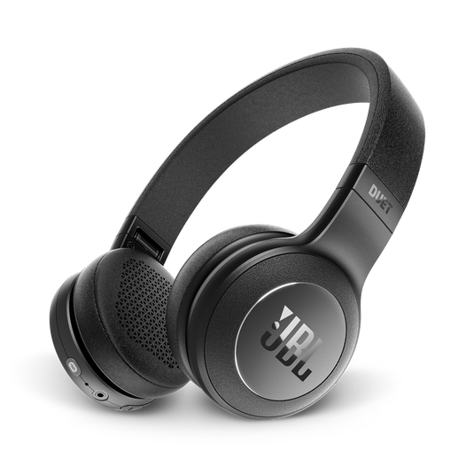 JBL Duet BT - Black - Wireless on-ear headphones - Hero image number null