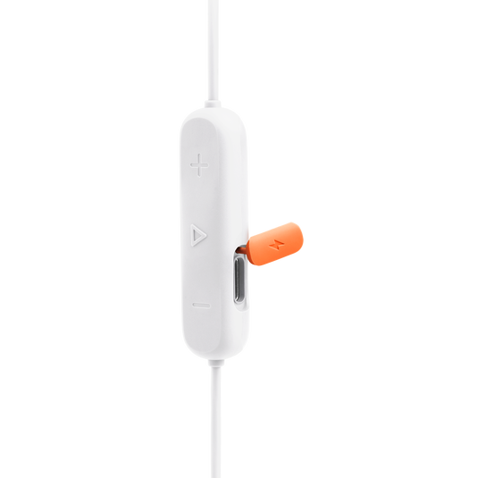 JBL Endurance Run 3 Wireless - White - Wireless Sport Headphones - Left image number null