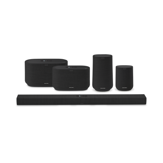 Harman Kardon Citation 300 - Black - The medium-size smart home speaker with award winning design - Detailshot 5 image number null