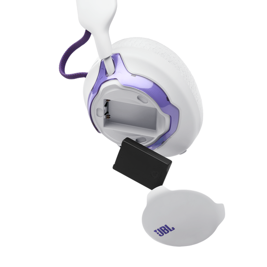 JBL Quantum 650 - White - Wireless multiplatform gaming headset - Detailshot 13 image number null