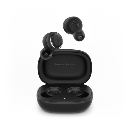 harman kardon FLY TWS ブラック Harman Kardon FLY TWS | Fones de ouvido in-ear com tecnologia true
