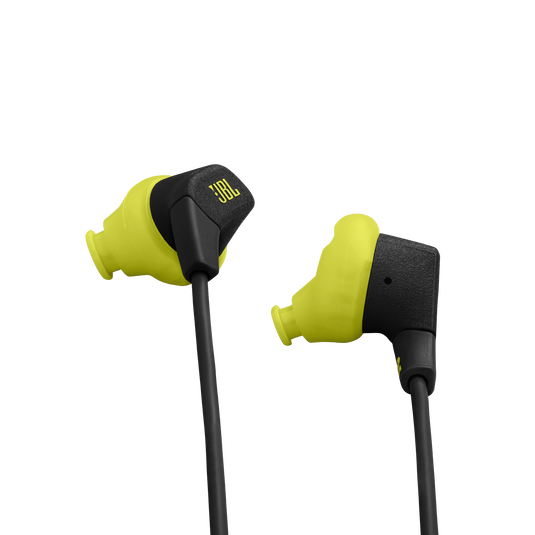 JBL Endurance Run 3 USB-C - Black / Lime - USB-C Wired Sport Headphones - Detailshot 1 image number null