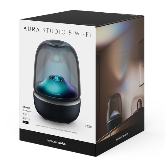 Harman Kardon Aura Studio 5 Wi-Fi - Black - Wi-Fi home speaker - Detailshot 5 image number null