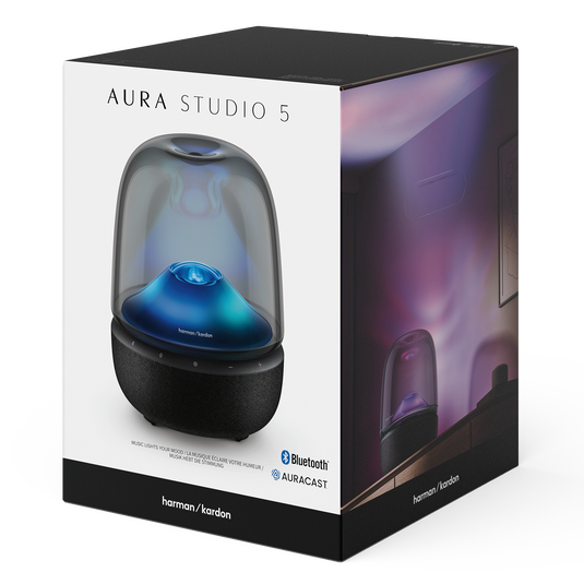 Harman Kardon Aura Studio 5 | Caixa de som Bluetooth® para uso