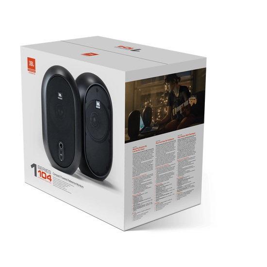 JBL 104-BT (Pair) | Monitor compacto Bluetooth para trabalho