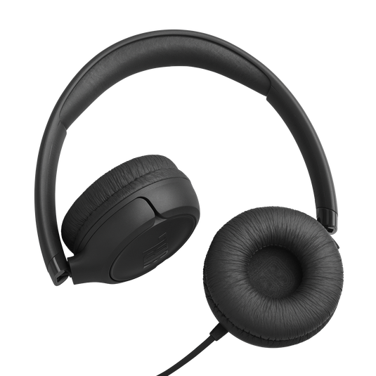 JBL Tune 530 Wired - Black - Wired on-ear headphones - Detailshot 1 image number null