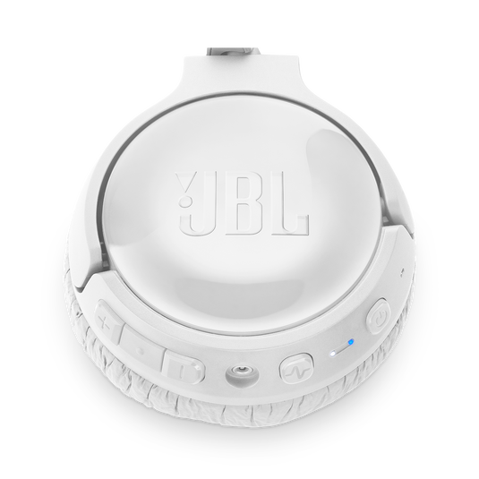 JBL Tune 600BTNC - White - Wireless, on-ear, active noise-cancelling headphones. - Detailshot 3 image number null