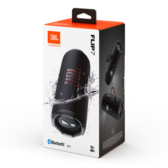 JBL Flip 7 | Caixa de som portátil à prova d'água e de quedas