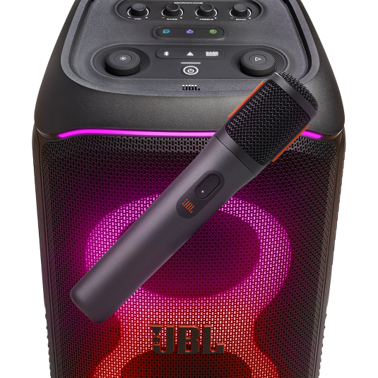 JBL PartyBox Wireless Mic - Black - Digital wireless microphones - Detailshot 5 image number null