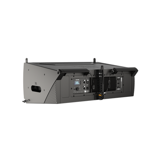 JBL SRX910LA - Black - Dual 10-inch Powered Line Array Loudspeaker - Detailshot 3 image number null
