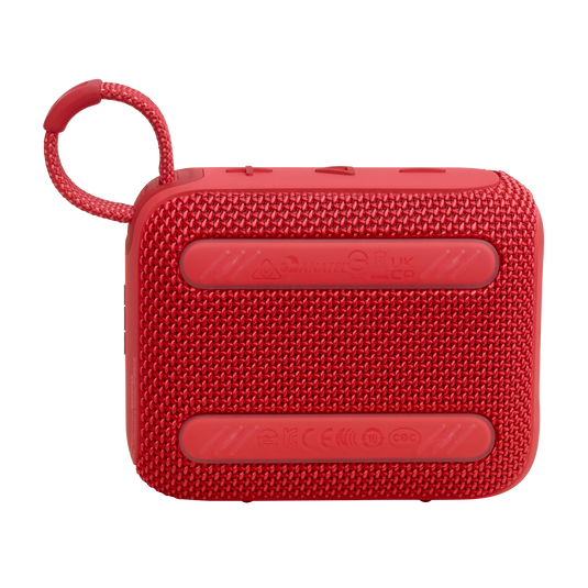 JBL Go 4 - Red - Ultra-Portable Bluetooth Speaker - Back image number null