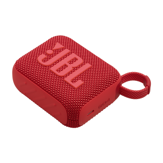 JBL Go 4 - Red - Ultra-Portable Bluetooth Speaker - Detailshot 4 image number null