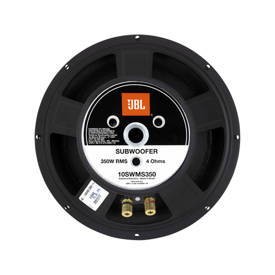 JBL ALTO-FALANTE 10SWMS350 - Black - Back image number null