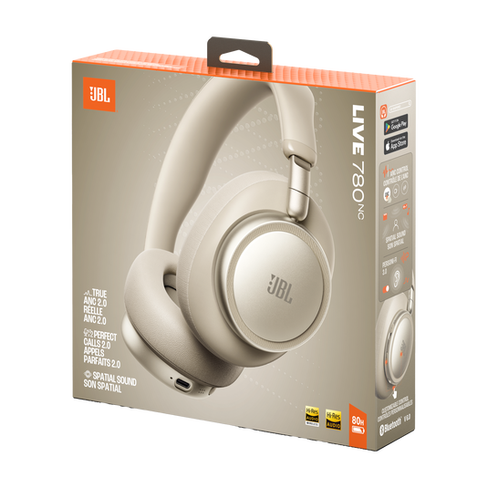 JBL Live 780NC | Fones de ouvido over-ear sem fio com cancelamento